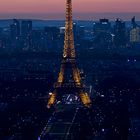 La Tour Eiffel de nuit