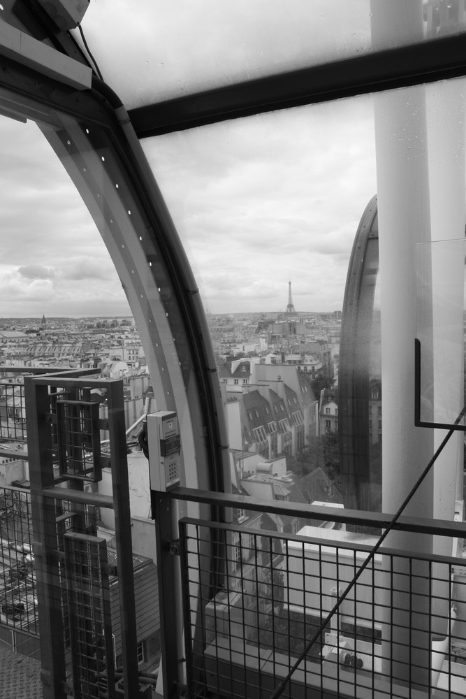 La Tour Eiffel  I (Blick vom Centre Pompidou)