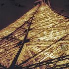 La Tour Eiffel.  Illuminations Pierre Bideau 