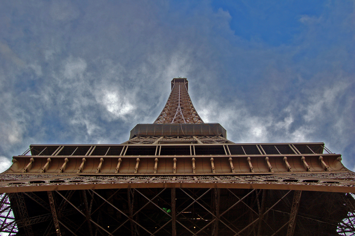 La Tour Eiffel...dal basso