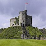 La tour Normande - Château de Cardiff (Pays de Galles)