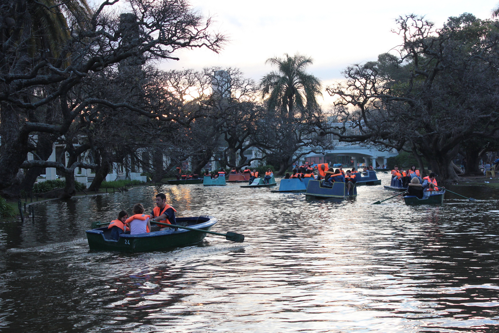 La tranquilité du parc de Palermo