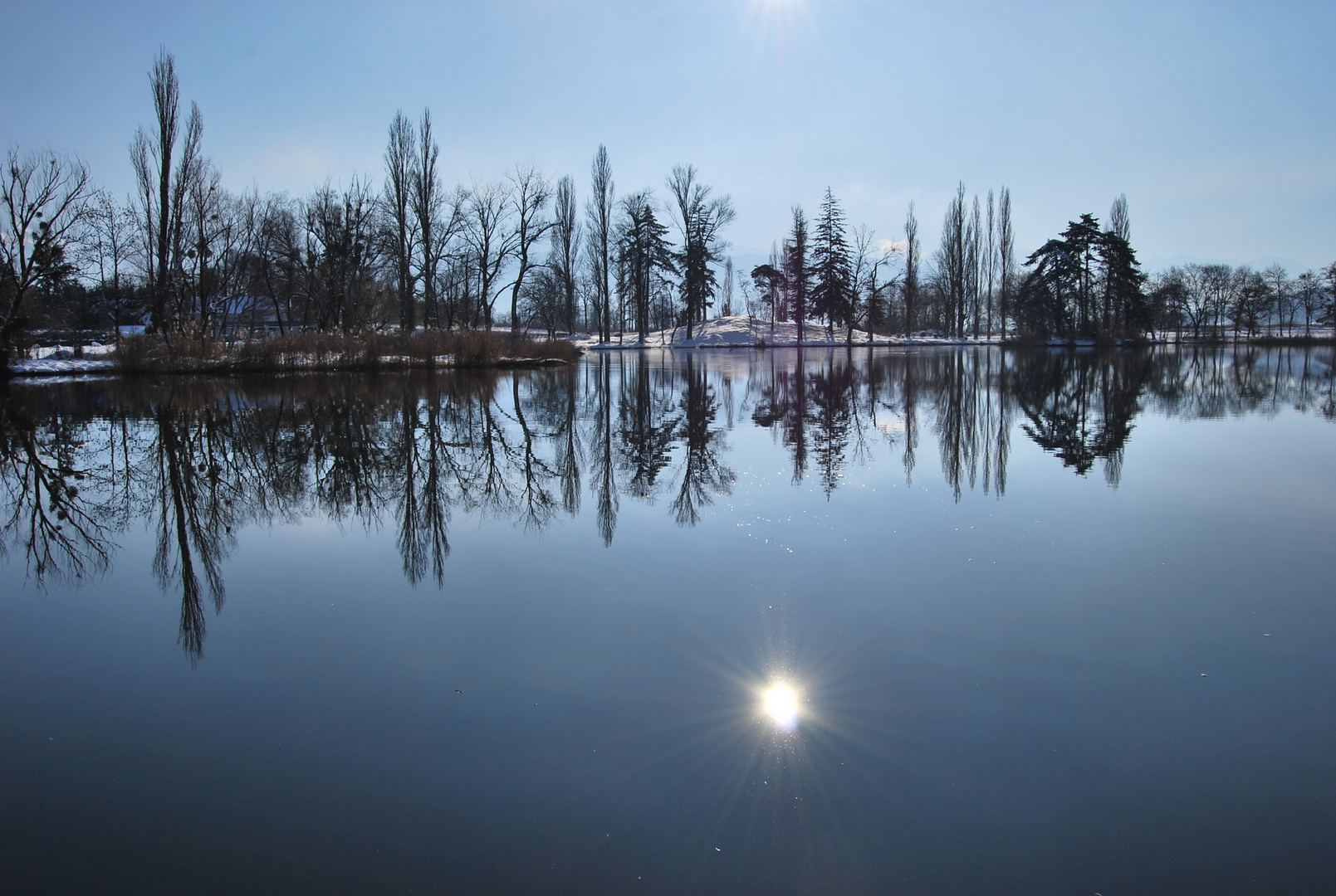 La transparence du lac