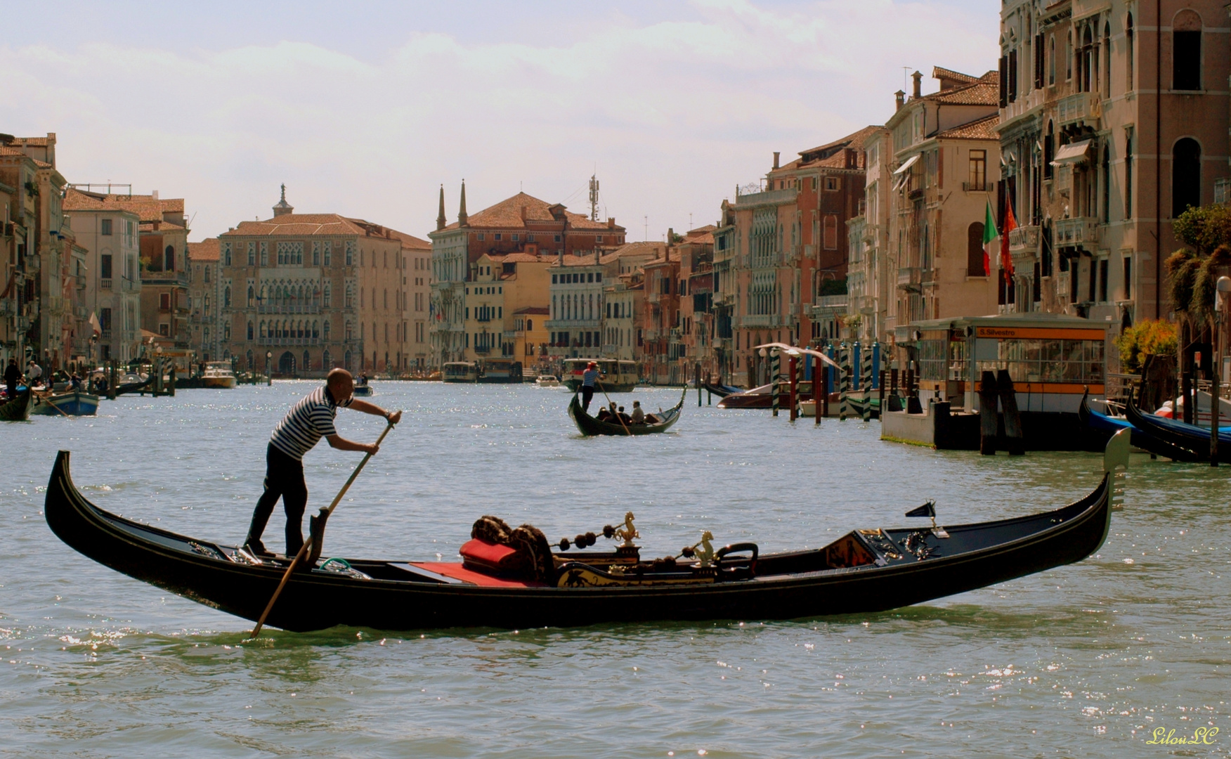 La traversée du Grand Canal