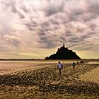 La traversée du mont saint Michel