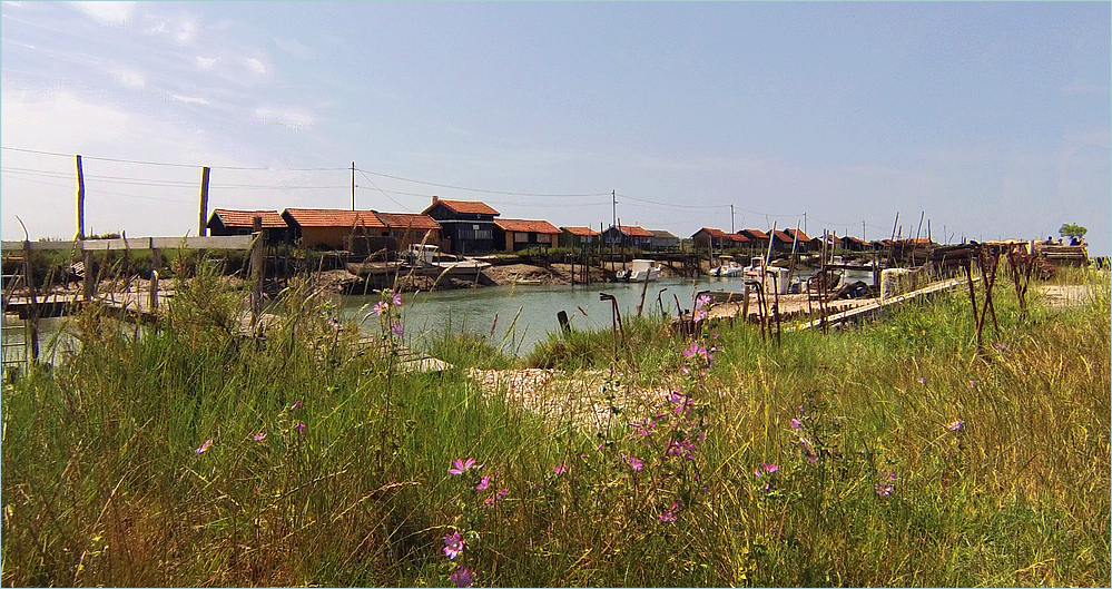 La Tremblade - Le port ostréicole de La Grève - Der Hafen « la Grève »