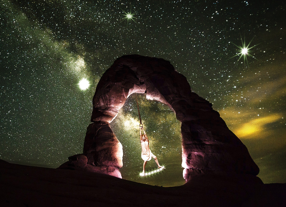 La tête dans les étoiles...