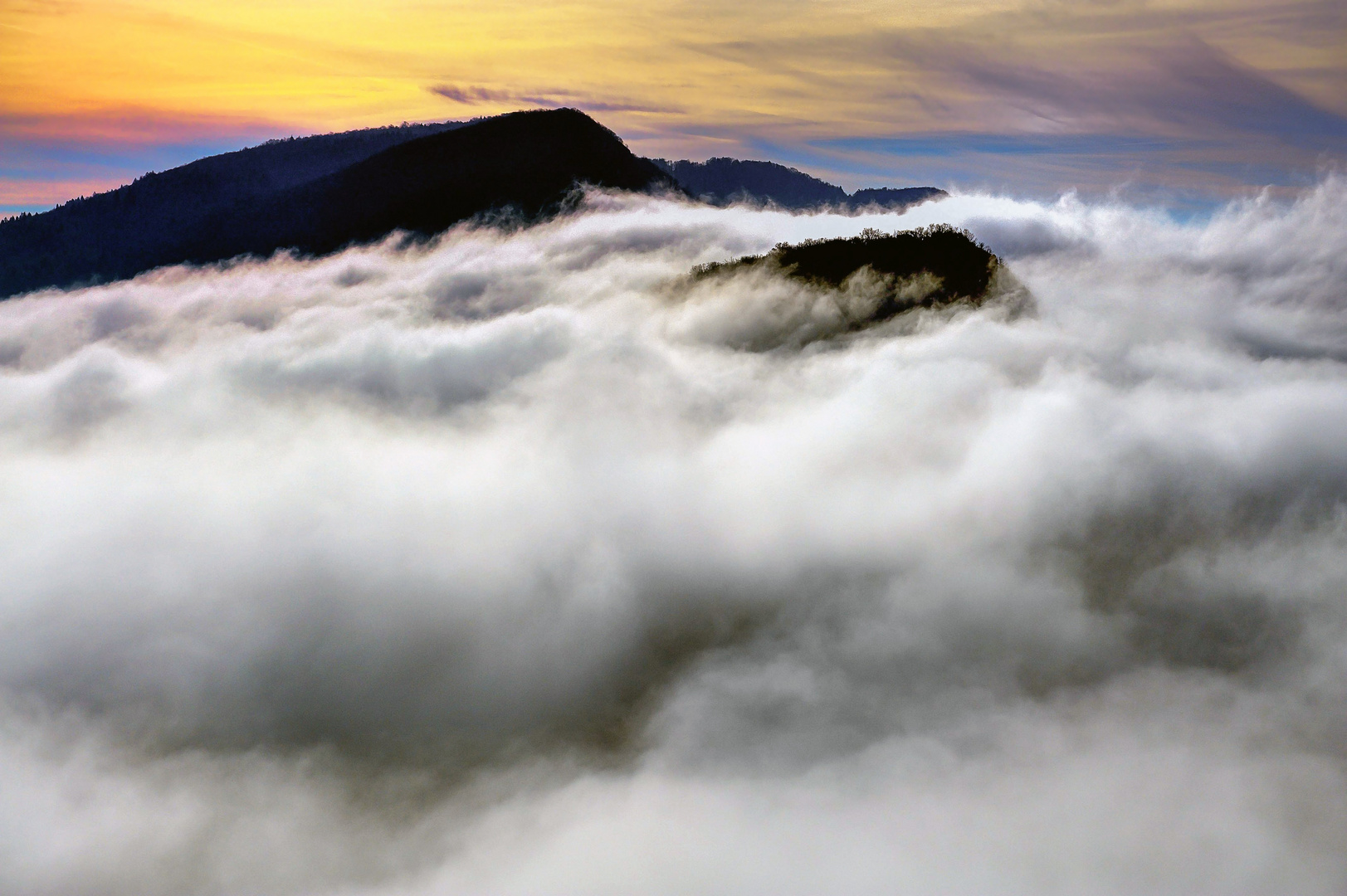 La tête dans les nuages