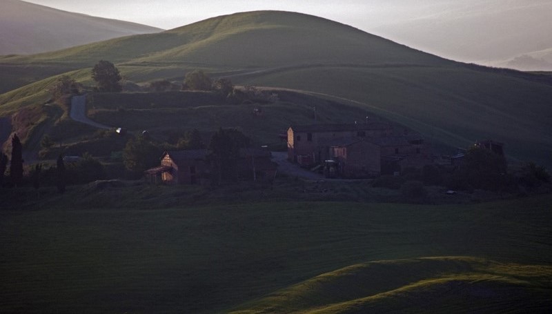 La val d'Orcia (SI)