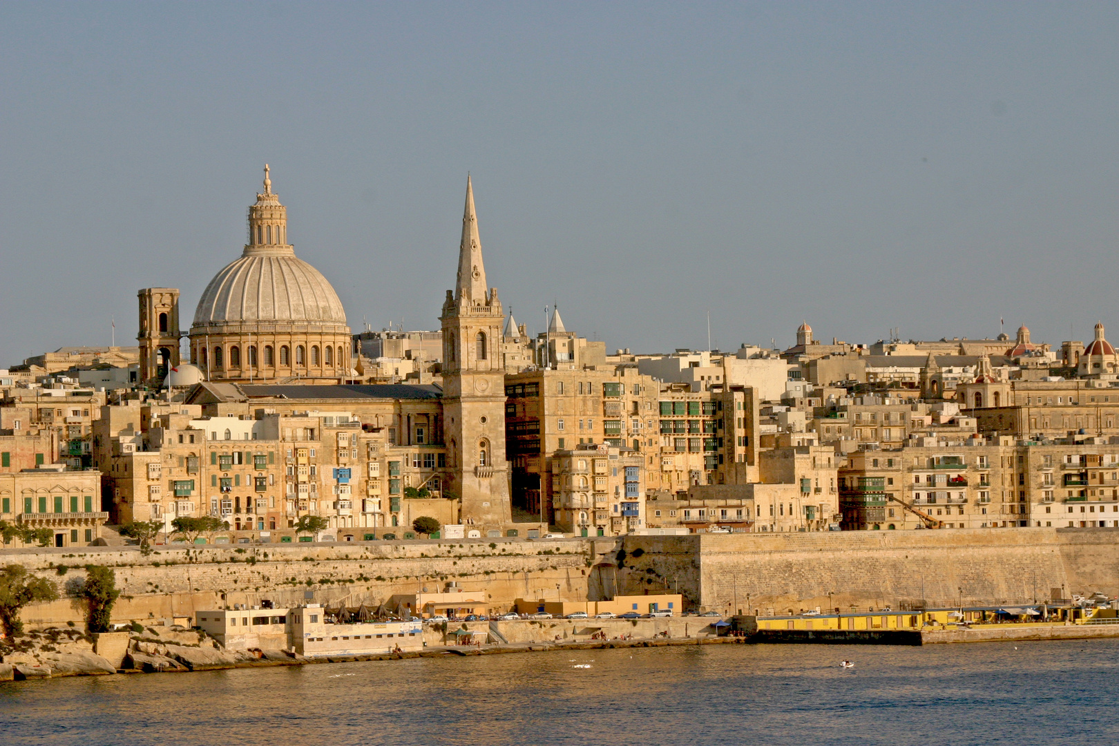 La Valetta im Abendlicht