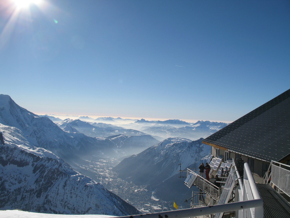 LA VALLE BIANCA - LE GUGLIE DEL MIDI -CHAMONIX-