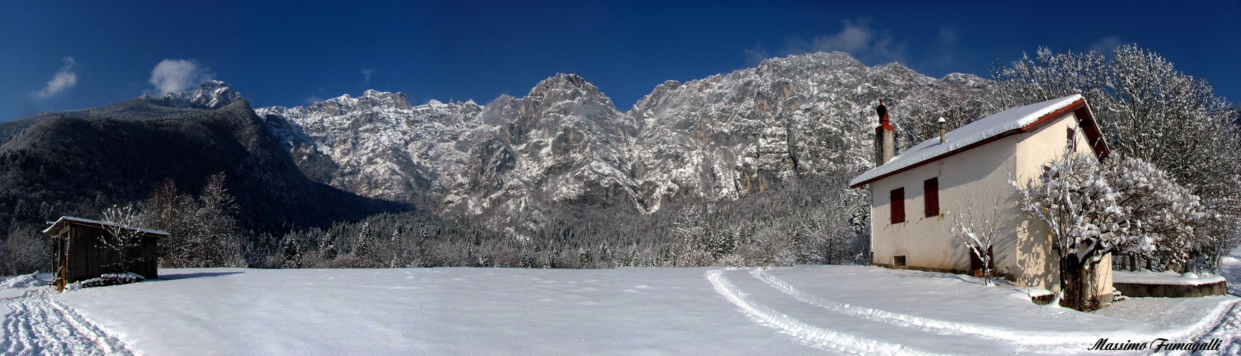 La Valle di Lamen , Belluno inverno 2006