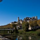 La vallée du Gers et la ville haute -- Auch -- Der Gers-Tal und die Altstadt