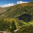 La vallée du Quioules (Ariège).