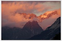 la vanoise specchio del tramonto....