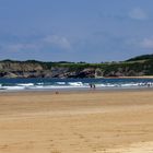 La vaste plage de Hendaye -- Der weite Strand in Hendaye