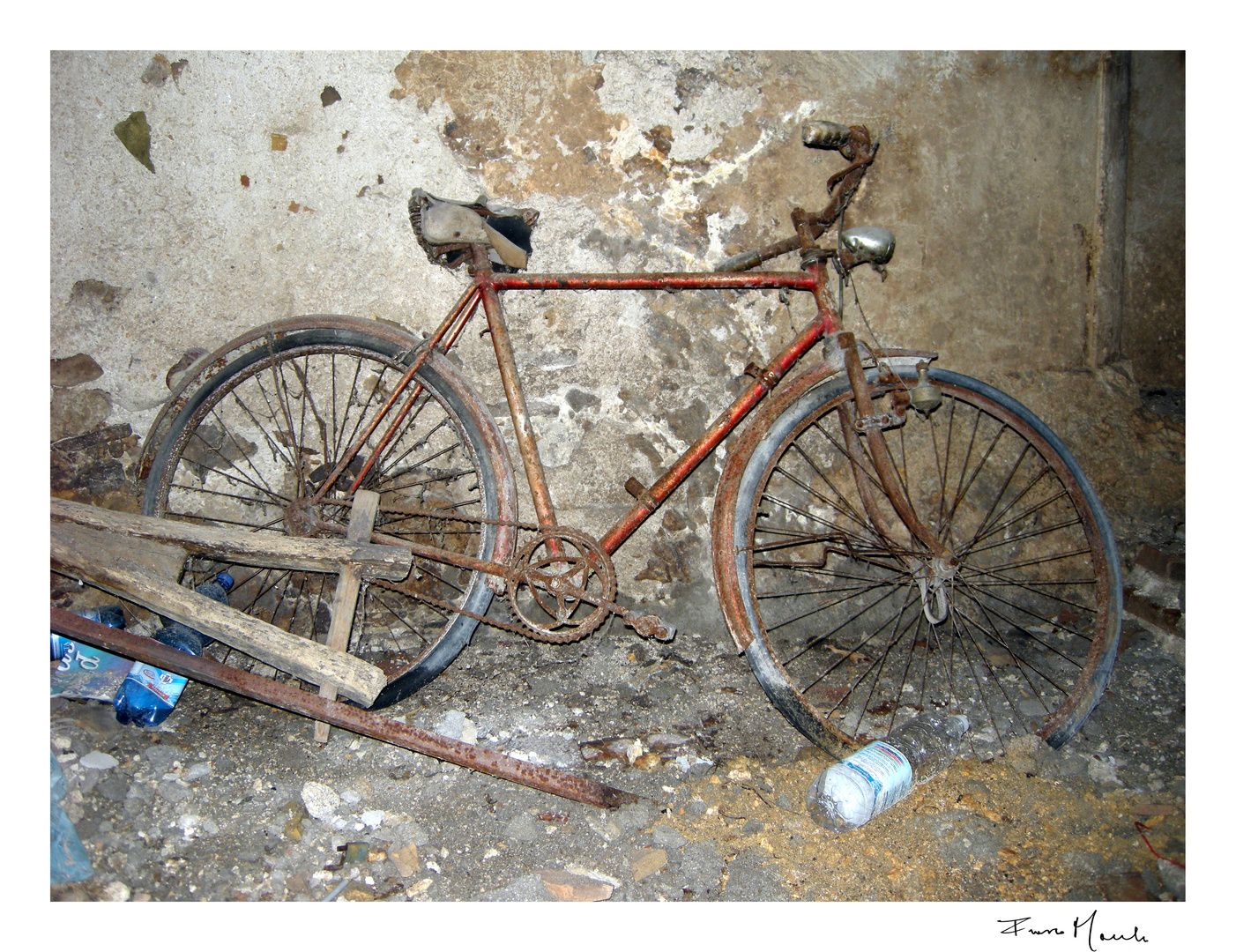la vecchia bicicletta