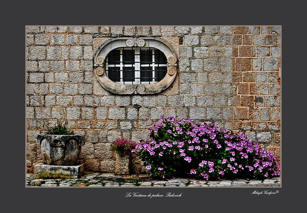 La Ventana de palacio Balovich