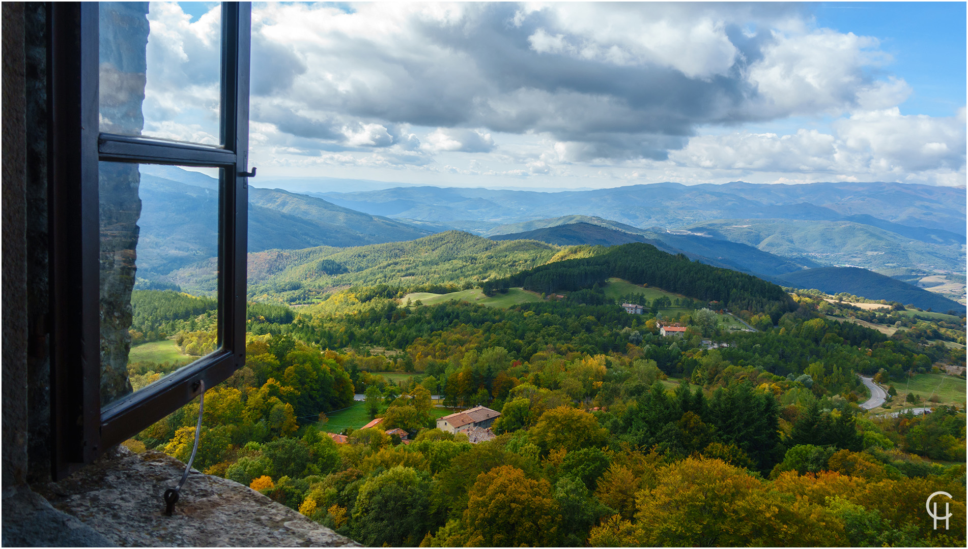 La Verna - Fenster ins toskanische Apennin 