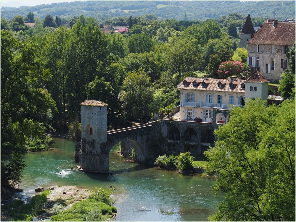 La verte vallée du Gave d’Oloron