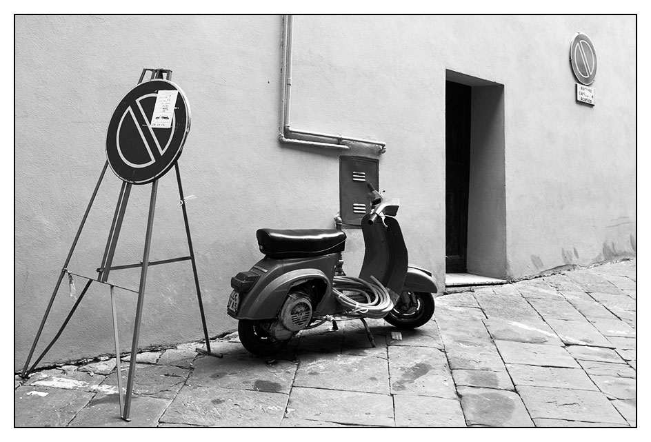 la Vespa oder....