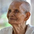 la vieille dame du Cambodge 
