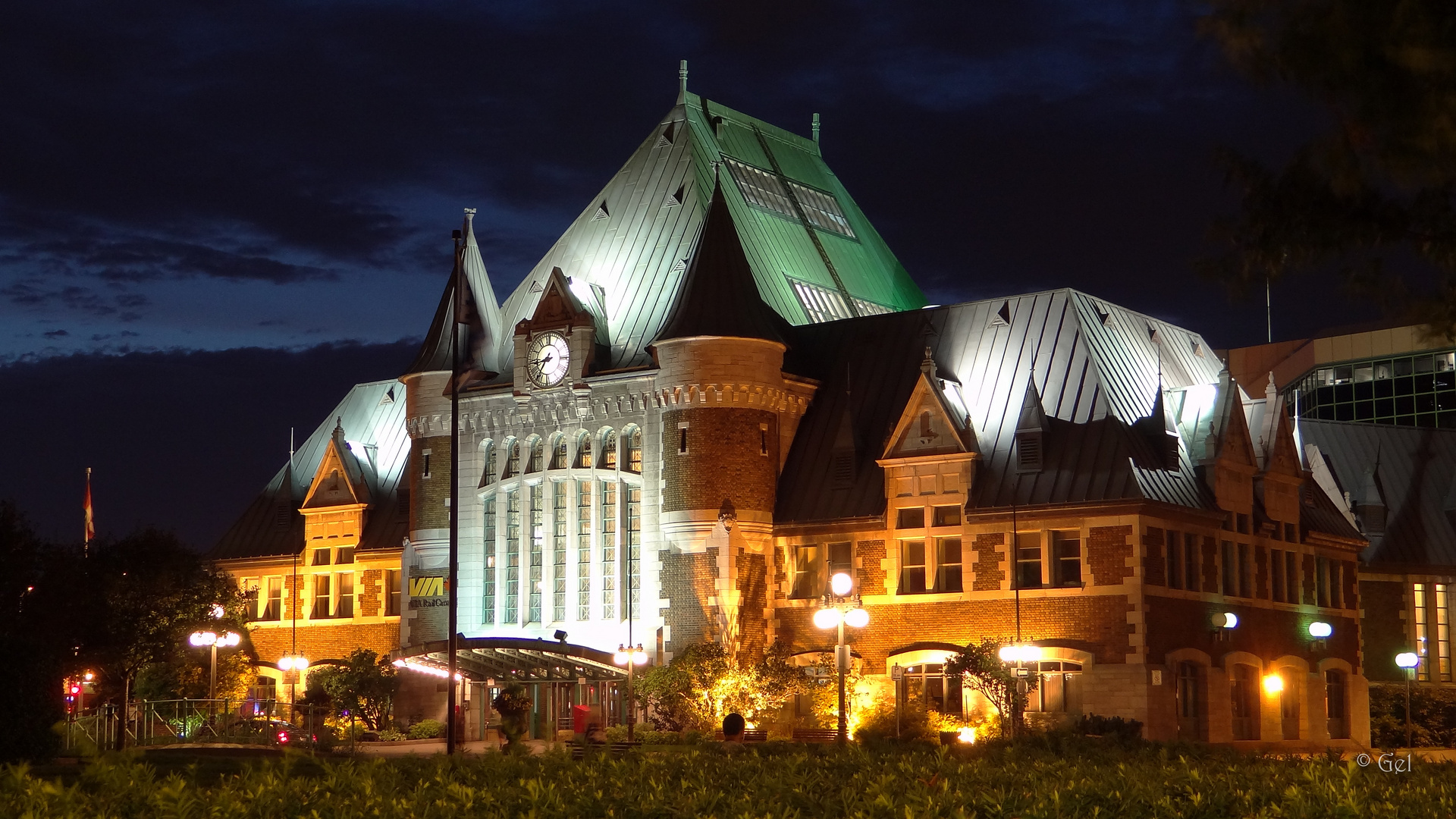 La vieille gare de Québec