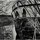 La vieille péniche abandonnée