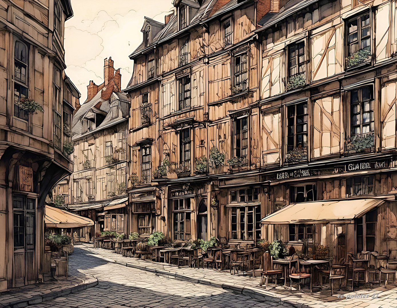 La vieille ville d'Amiens