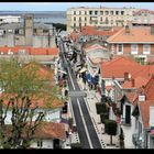 " La vieille ville d'Arcachon depuis le jardin mauresque "