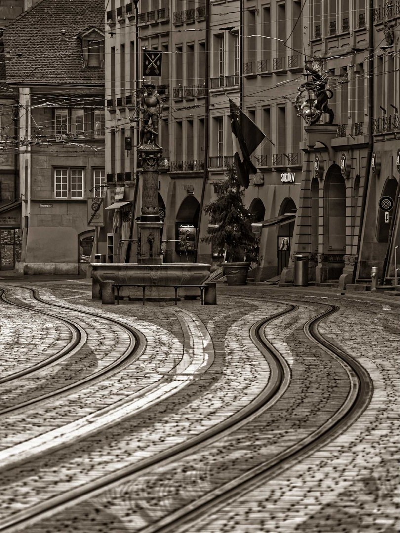 La vieille ville de Berne.