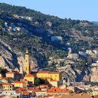 La Vieille ville de Menton et la Basilique Saint-Michel Archange