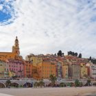 La vieille ville et la Basilique Saint-Michel, vues du port