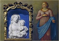 la Vierge et une vierge , st apollonie d Alexandrie 