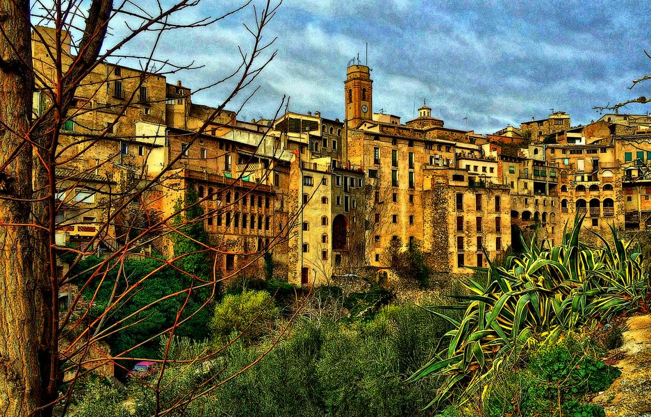 La Vilella Baixa - vista general - Priorat