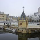 La ville de la dentelle au petit matin