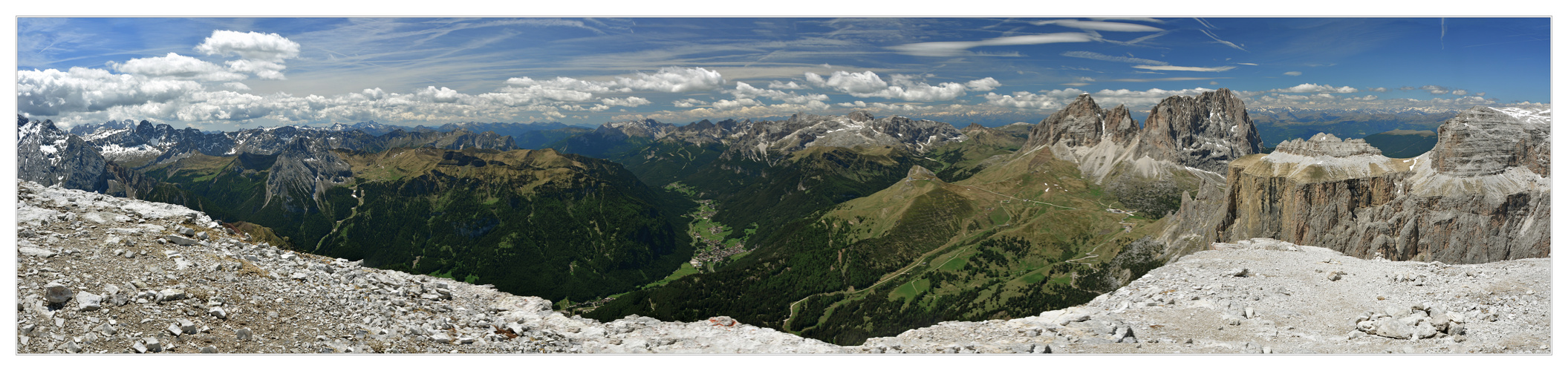 La vista delle montangne