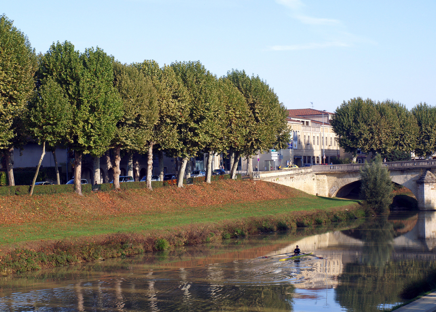 La voie verte des berges du Gers