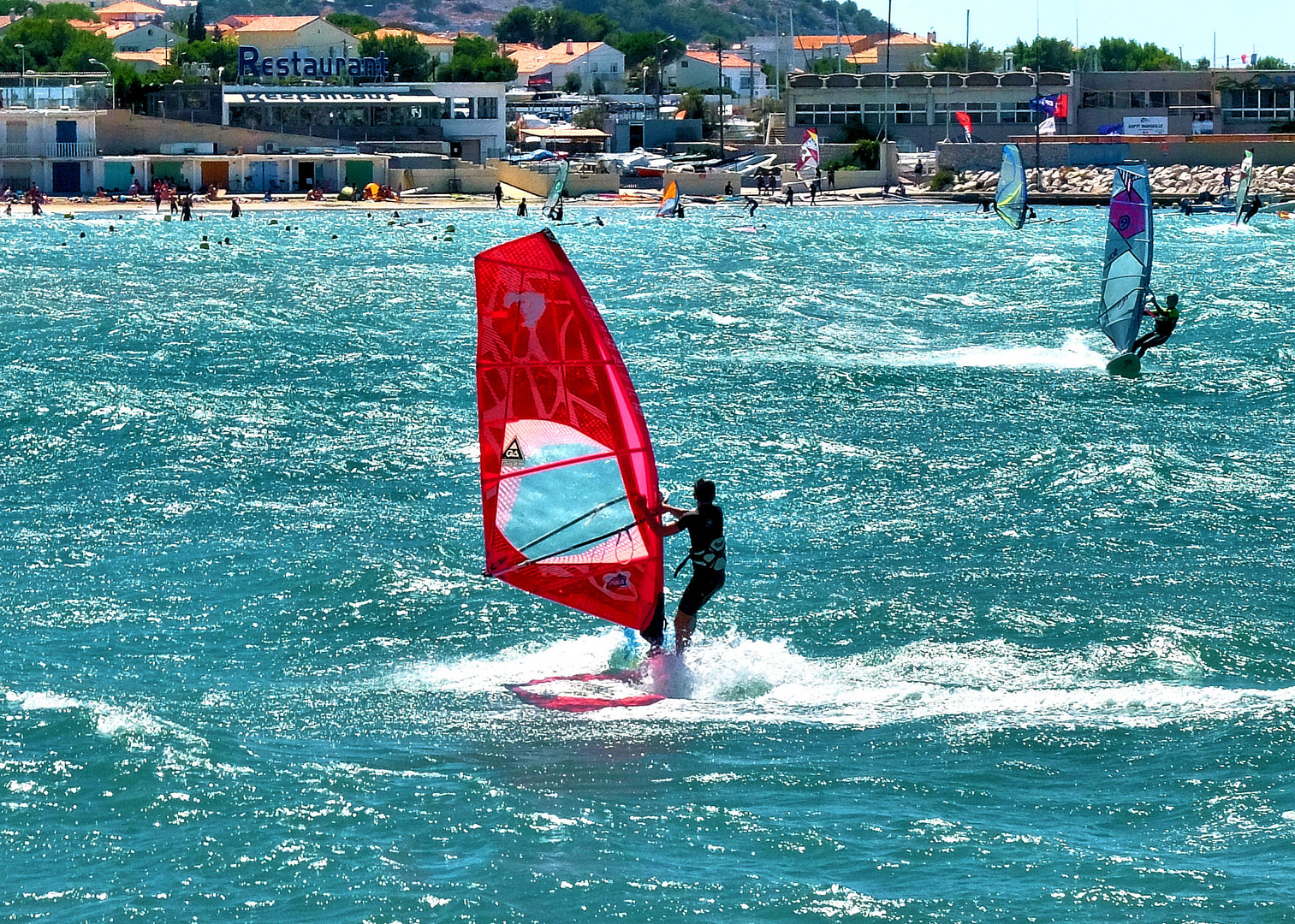 La voile rouge