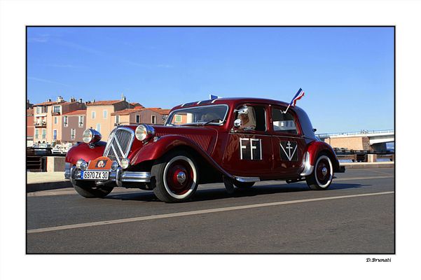 La voiture des maquisards.