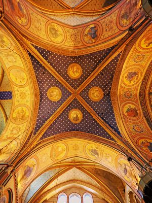 La voûte de la croisée du transept