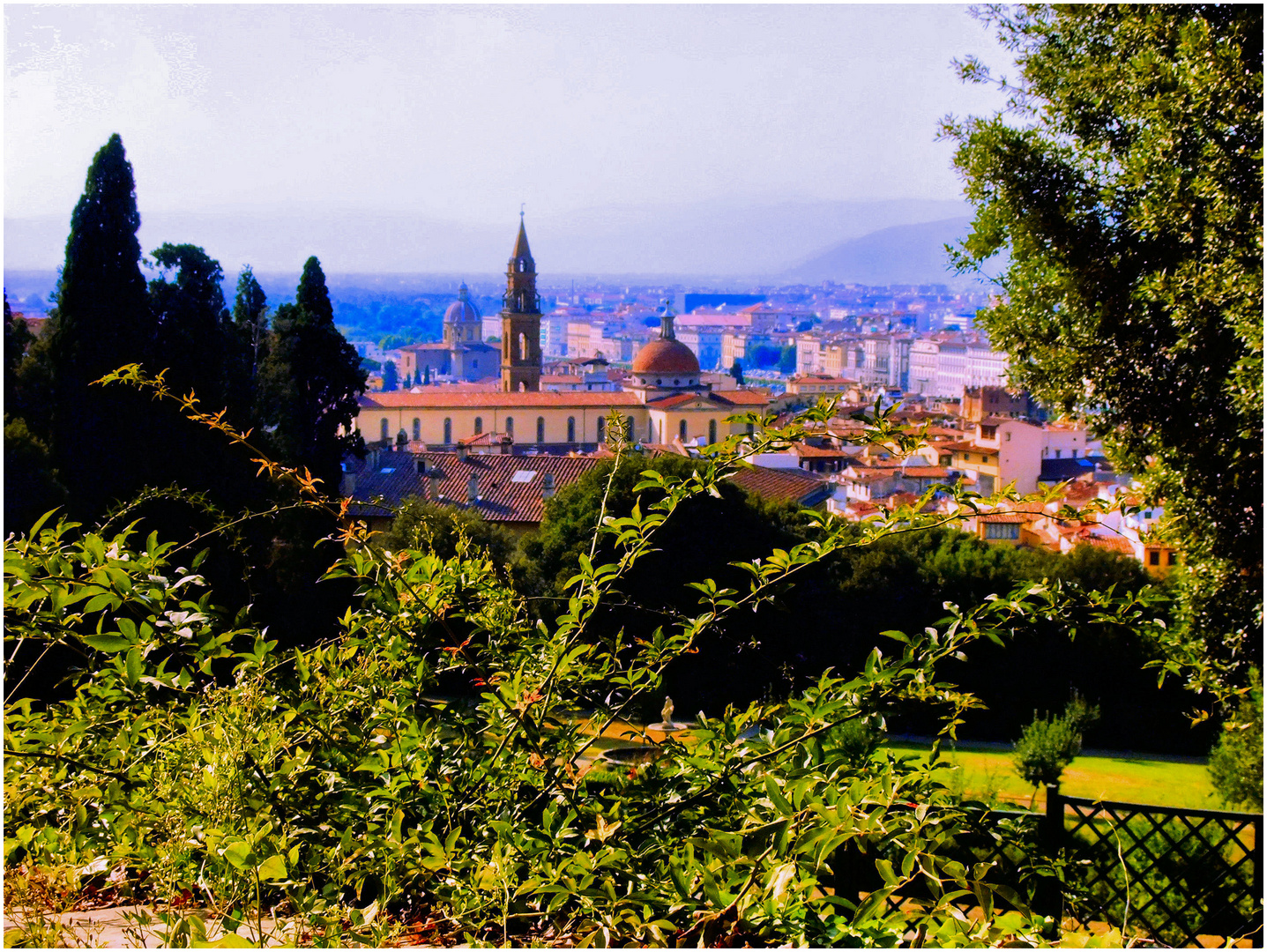 La vue sur Florence