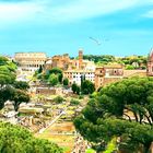 La vue sur Rome