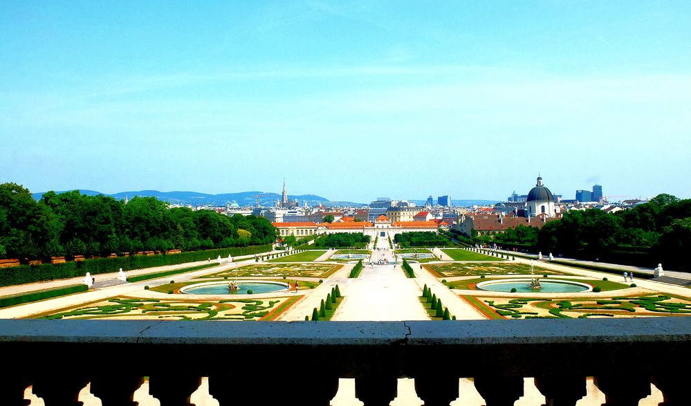 La vue sur Vienne