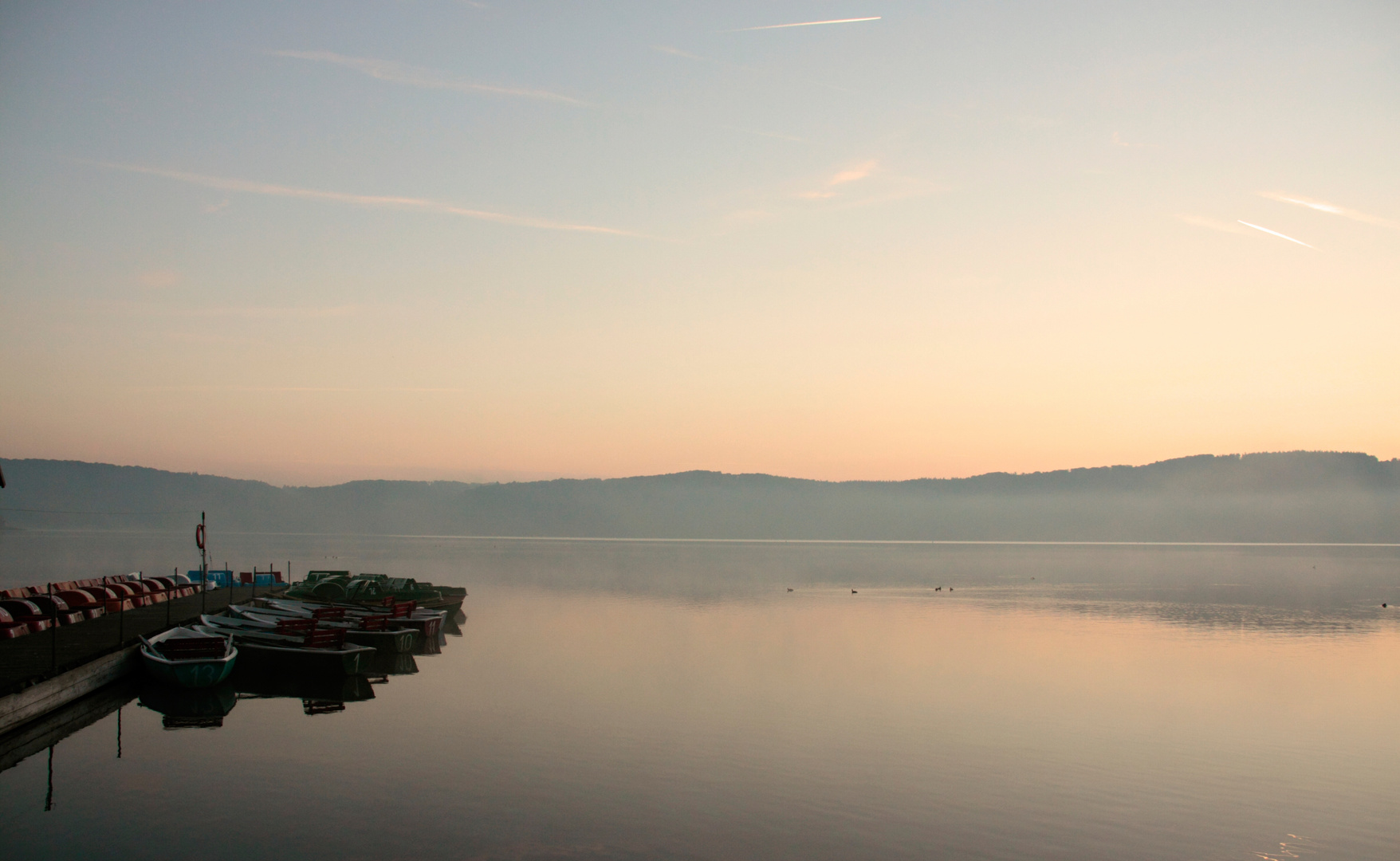 Laacher See ganz früh