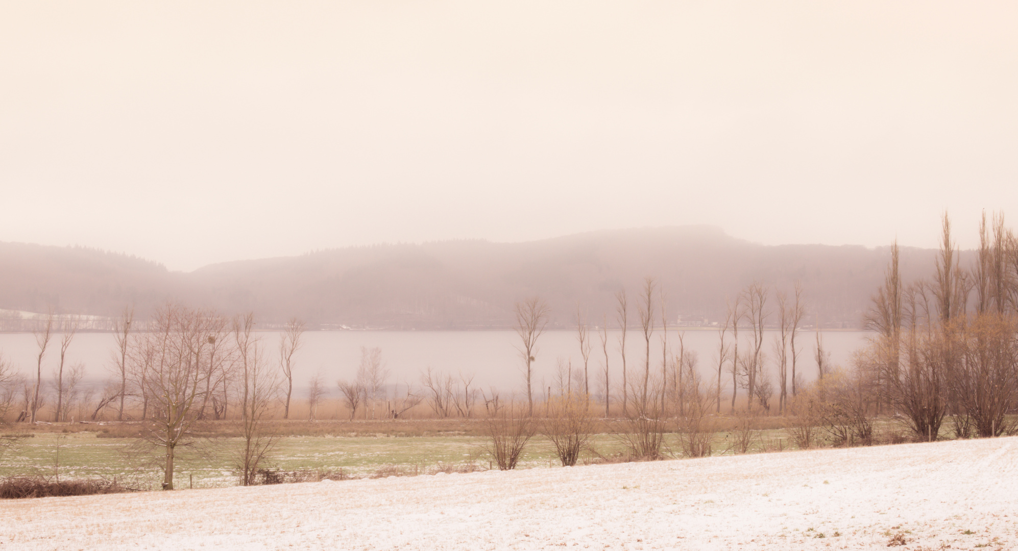 Laacher See im Winter