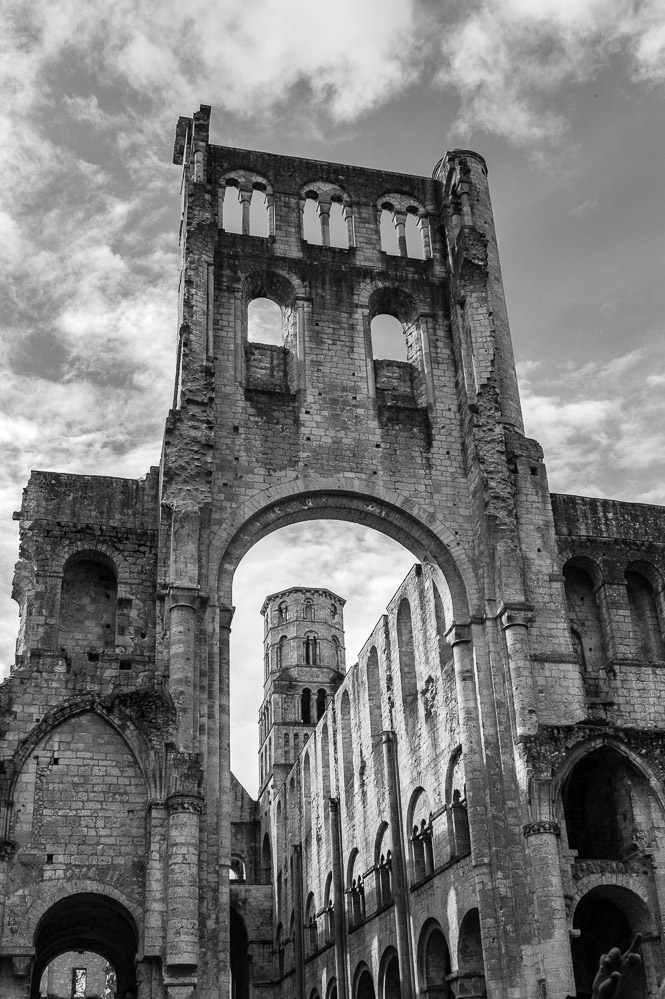 l'abbaye de Jumièges