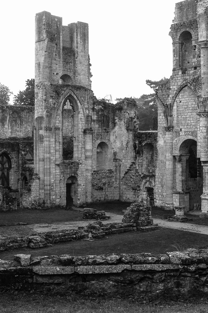 l'abbaye de Jumièges