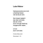 Label Maker BS 3 - 34