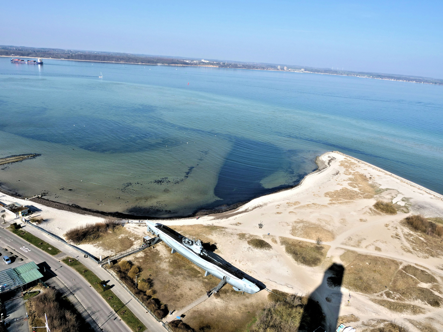 Laboe Blick vom Ehrenmal